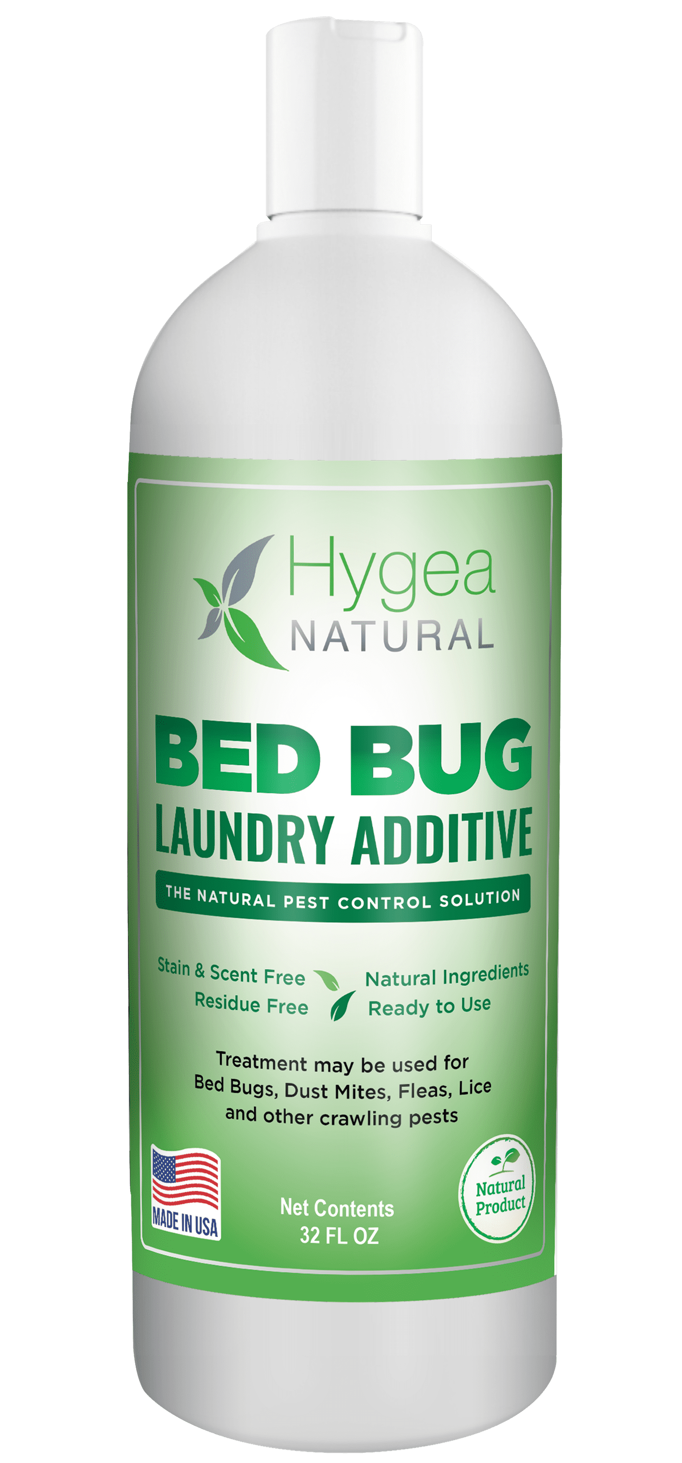 Bed Bugs and Mites Laundry Additive by Hygea Natural use on all