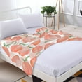 thumbnail image 4 of Pink Peach Cute Watercolor Blanket, Soft Blankets Flannel Bed Throw Cozy Lightweight Plush Gifts for Women Girls Kids Sofa Couch Bedroom Living Rooms Warm All Season, Home Decor, 60"x50", 4 of 6