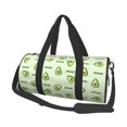 thumbnail image 1 of Fotbe Green Avocado Bolsa Deportiva de Lona Plegable con Estampado, Bolsa de Gimnasio con Bolsillo Seco/Húmedo, Bolsa de Viaje Ultraligera de Gran Capacidad, 1 of 6