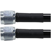 Allstar Performance ALL48430-12 Coated Brake Line Hose Size: -3AN Steel Ends: -3