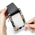 thumbnail image 7 of Elephant Luggage Tag, Travel Tags, Handbag Tag - Square PU Leather 2 Pack with Privacy Cover and Stainless Steel Ring - Suitable for Travel, Backpack, Handbag [Amazon Approved], 7 of 7