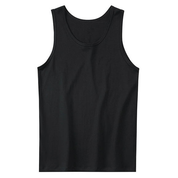 Posijego Débardeurs Décontractés pour Hommes Sans Manches en Coton T-Shirts de Gym Entraînement Athlétiques Chandails de Musculation sous-Maillots