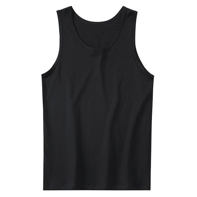 Posijego Mens Casual Tank Tops Sleeveless Cotton T-Shirts Gym Workout Athletic Muscle Shirts Undershirts