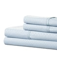 thumbnail image 2 of Brushed Microfiber Sheets Set- 3 Piece Bed Linens by Somerset Home (Blue, Full), 2 of 5