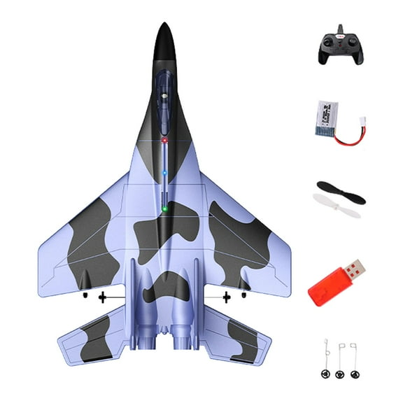 Remote Control Aircraft Fixed Wing Aircraft Model Remote Control Toy 360° Remote Control Aircraft With Lights