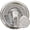 Chrome, variant on Danco 10001 Chrome Round 1 Handle Bathtub and Shower Valve Trim Kit