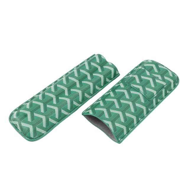 Humidor de Puros Estuche para Puros de 2 Soportes con Costuras Ajustadas Estuche Portátil de Cuero para Cigarros de Viaje con Cortador para Fiesta de Oficina ANGGREK Otros