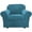 Blue, variant on TOPCHANCES 3-Piece Velvet Plush High Stretch Sofa Cover Slipcover, With Separate Cushion Covers (Camel , Loveseat/2-seater)
