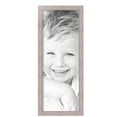 thumbnail image 2 of ArtToFrames 10" x 27" Gray Oak Picture Frame, 10x27 inch Brown MDF Poster Frame (WOM-4300),  Pack, 2 of 8