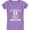 Lavender, variant on 13 Years Of Being Awesome! 13 Year Old Birthday Gift Girls' Fitted Kids T-Shirt XL (11-12) Chill Blue