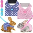 thumbnail image 2 of Escape Proof Rabbit Harness & Leash Set - Adjustable Bunny Walking Gear For Outdoor Adventures 2 of 13