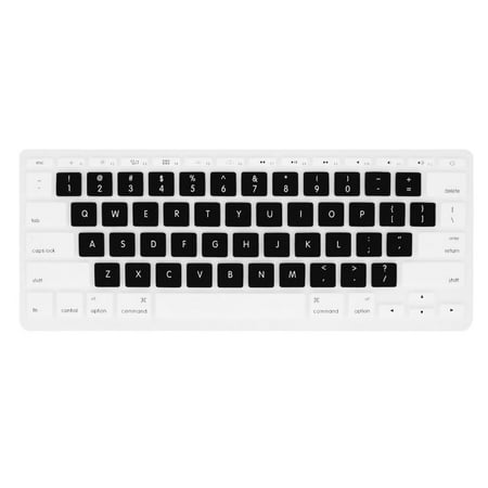 Unique Bargains Soft Silicone Keyboard Film Skin Guard Protector Black for Apple MacBook Pro