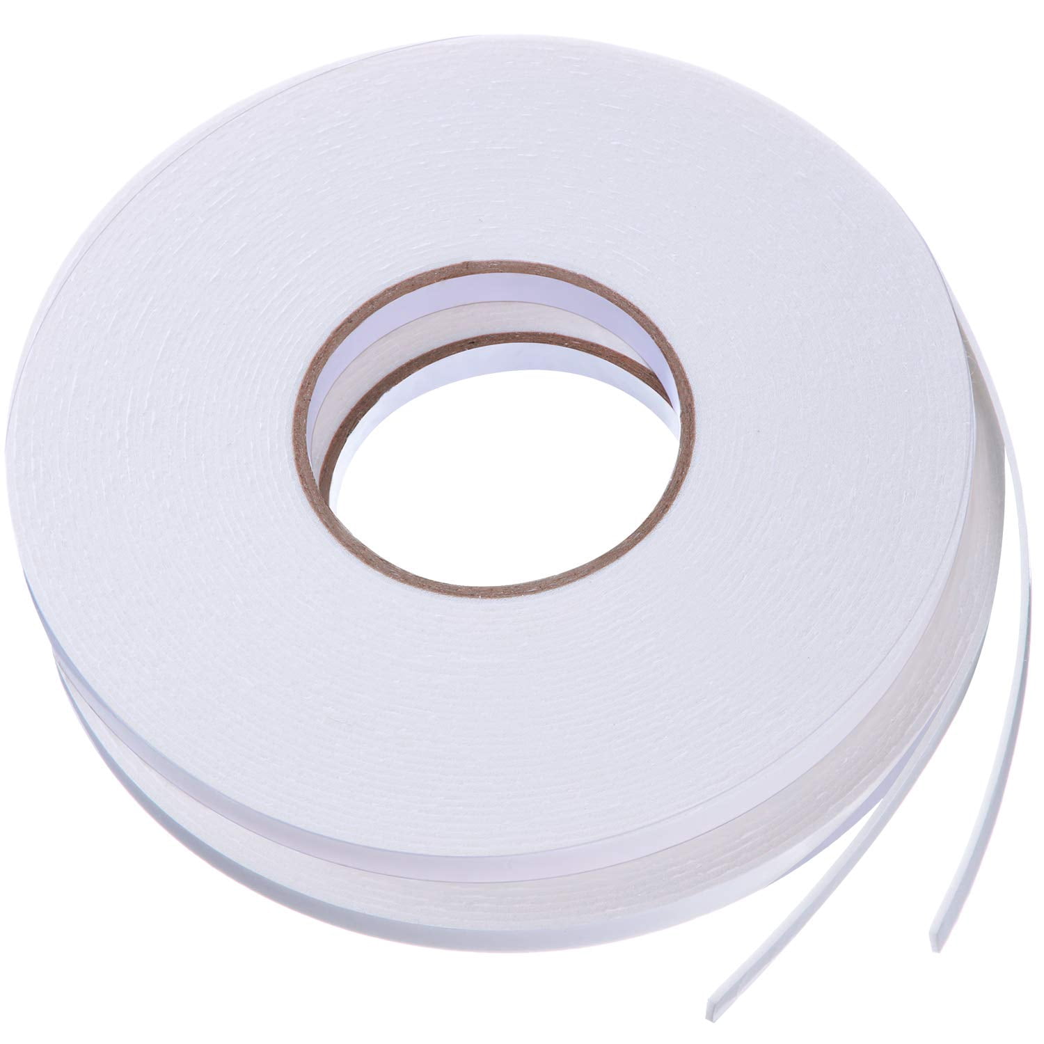 4 Rolls Double Sided Foam Mounting Tape - White, 3/4 Inch X 16.5 Feet Per Roll - Sponge Adhesive - View #3