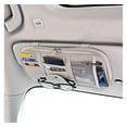 thumbnail image 1 of Da by Car Sun Visor Organizer, Multi-Pocket Visor Organizer Storage Pouch for Cars, SUVs & Trucks with Double Zippers, Elastic Bands & Glasses Clip - Organizes Essentials Keep Tidy (Cream Grey), 1 of 1