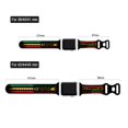 thumbnail image 2 of Juneteenth Correa De Reloj Compatible Con Apple Watch 38 Mm, 40 Mm, 41 Mm, 42 Mm, 44 Mm, 45 Mm, Pulseras De Silicona, Correa De Repuesto Para Iwatch Series 7, 6, 5, 4, 3, 2, 1 Se, Mujeres, Hombres, Re, 2 of 5