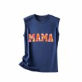 thumbnail image 6 of Dyegold Summer Tops for Women 2023, Womens Summer MAMA Letter Print Tank Tops Dressy Casual Fashion Blouses Shirts Tee Sleeveless Crewneck ​Tunic Tops, 6 of 6