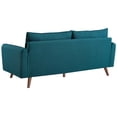 thumbnail image 5 of Loveseat and Sofa Set, Fabric, Teal Blue, Modern Contemporary Urban Design, Living Lounge Room Hotel Lobby Hospitality, 5 of 7