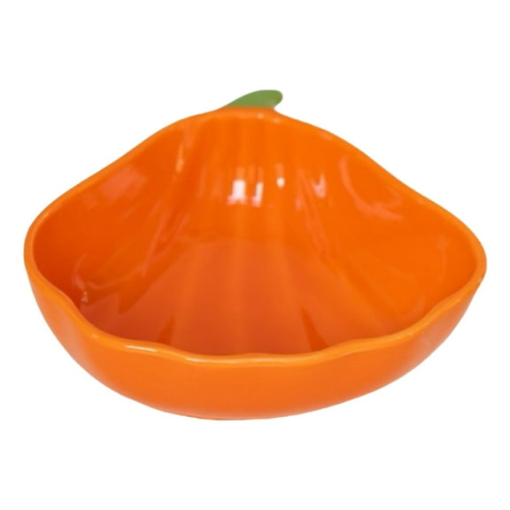 MOQIN Pumpkin Ramekins Haiioween Bowls Ceramic Pumpkin Bowl Ramekins for Fall Halloween Serving Dip, Sauce, Condiments,Snack, Adorable Household Kitchen Decor