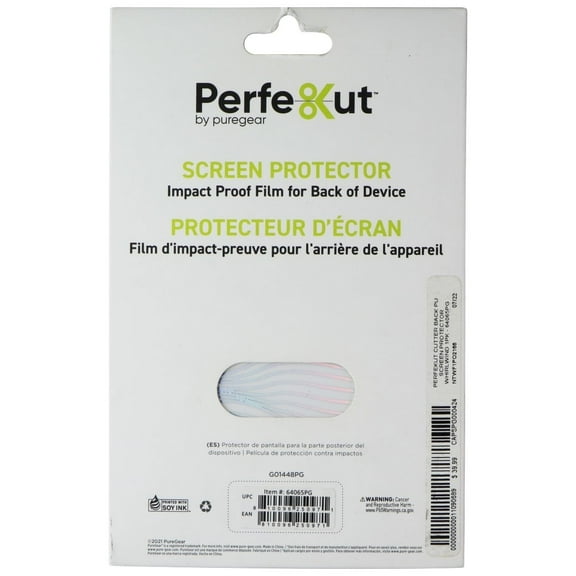 PureGear Perfekut Screen Protector Film for Back of Device - Whirlwind