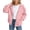 Pink, variant on Ltctricy Zip Up Hoodie for Boys Girls Casual Hooded Sweatshirts Comfy Raglan Long Sleeve Tops with Pockets Kids Fall Jacket(Yellow,14-15 Years)