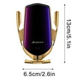 thumbnail image 4 of HBBKVI Phone Holder Wireless Automatic Clamping Smart Sensor Car Phone Fast Charger Mount 10W Wireless Charger, 4 of 9