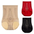 thumbnail image 1 of Bragas moldeadoras de cuerpo de cintura alta sin marcas de fibra de iones negativos únicas para mujer Envío directo, 1 of 5