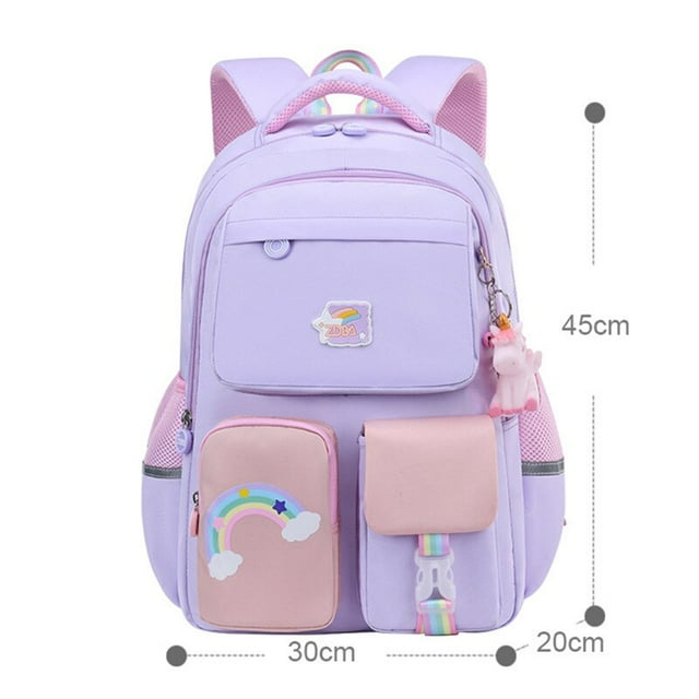 Mochilas escolares impermeables para niñas, mochila escolar de primaria, bolsa de libros para niños Fivean unisex