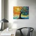 thumbnail image 4 of Orinice Metaphysical Fine Art Aesthetic Wall Painting Poster Print Decor for Home Office Classroom Farmhouse Bathroom Bedroom Kitchen - Canvas Living Room Decor 16x12in, 4 of 6