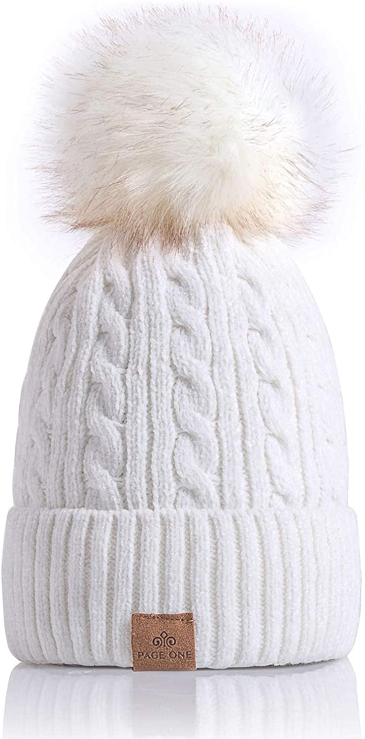 Baby Winter Pom Pom Beanie Hats Warm 