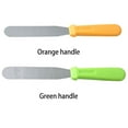 thumbnail image 4 of ZheElen Spatule Outil Sandwich Main Beurre Épandeur Crème Racleur Restant Orange Poignée 1Set, 4 of 6