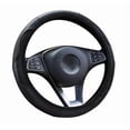 thumbnail image 2 of Funda Cubre Volante Deportivo Protector Antiderrapante Auto Modelo Negro, 2 of 4