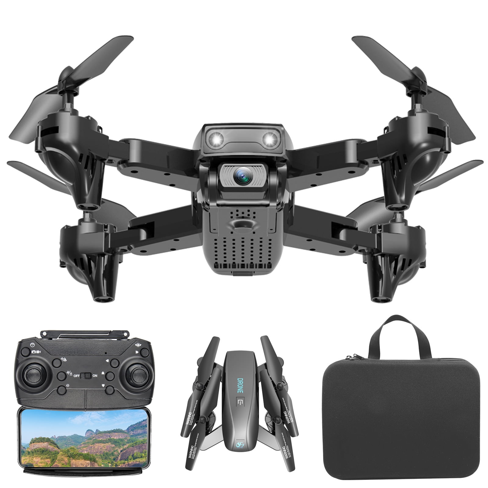 Details about   Profession Foldable RC Quadcopter Drone WIFI 1080P/4K HD Camera Photo e 