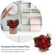 thumbnail image 5 of Maceta de flores artificiales de bonsái con rosas simuladas decorativas para el hogar, 5 of 5