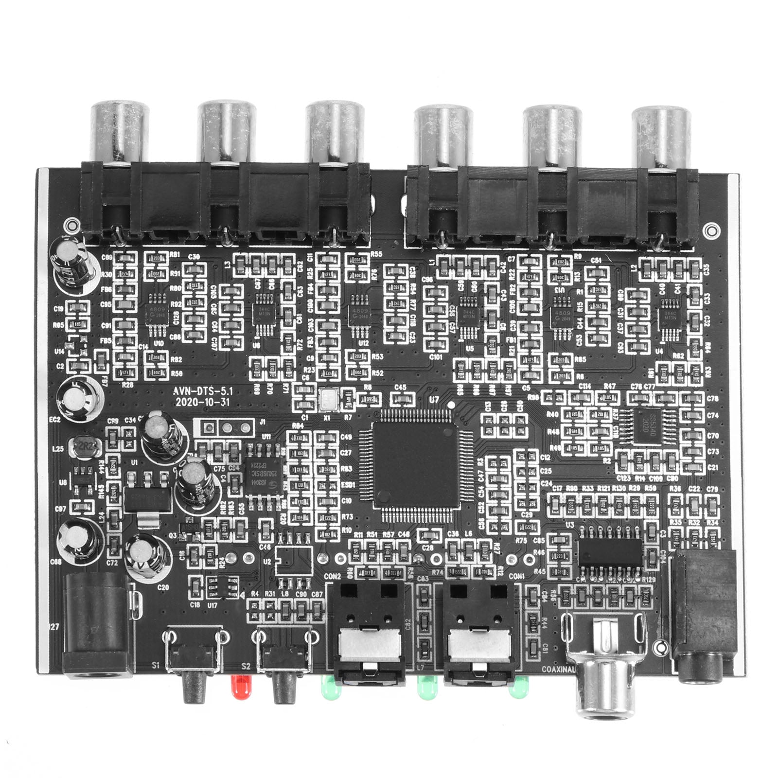 Sound Decoder Board Multifunctional Audio Speaker Decoder Module with 5.1 Soundtrack Audio