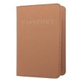 thumbnail image 6 of SPRING PARK Solid Faux Leather Wallet Passport Cover ID Holder Credit Card Protective Cover, 6 of 7