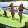 thumbnail image 3 of Myfurnideal Floating Water Mat, 20x6ft  Extra Large Lily Pad for Water Recreation and Relaxing, 3-Layer Tear-Resistant XPE Foam Floating Pad for Beach, Lake, Pool, 3 of 7