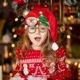 thumbnail image 5 of Funny Christmas Glasses Frames with Santa Claus & Christmas Tree,Glitter Christmas Costume Eyeglasses for Christmas Party Favors Decorations(One Size Fits All), 5 of 7