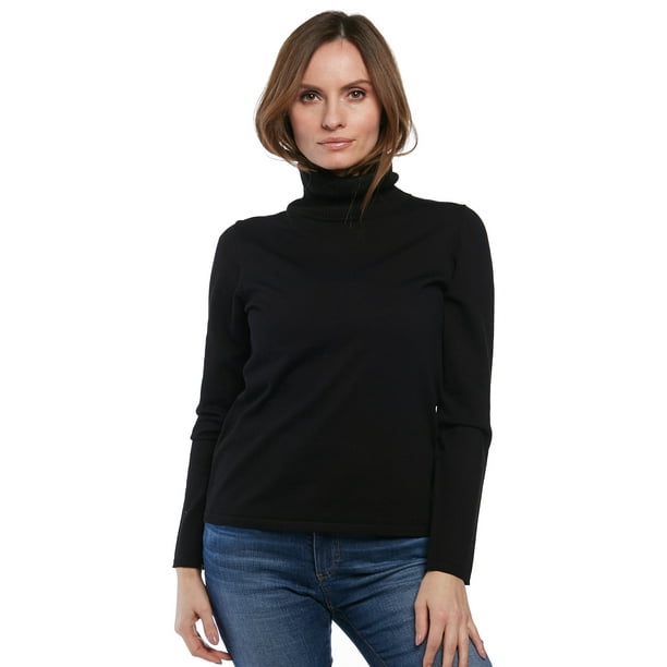 silk turtle neck tops