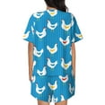 thumbnail image 3 of Xecao Cartoon Chicken print Swimsuit for women, Summer-ready, sporty style.Quick-dry fabric. Many sizes & colors., 3 of 9
