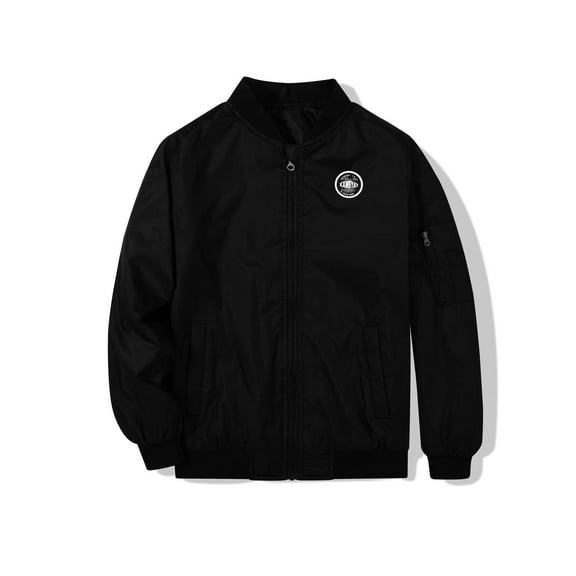 MADHERO MA1-7K Boys Bomber Jacket Black Flight Jacket size 8