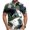 Blue, variant on Mens Cycling Jersey Cycling Shirt Short Sleeve Bike Riding Shirt, Textured Pixel Camouflage Sportswear with 3 Rear Pockets, Breathable Quick Dry Top for Biking, Stand Collar Training Shirt