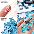 thumbnail image 4 of Efavormart Metallic Foil Baby Shower Confetti-300PCS-Pink, 4 of 10