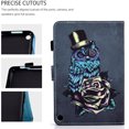 thumbnail image 4 of Allytech Fire HD 10 2021 Case 11th Generation, Slim Fit PU Leather Kickstand Smart Cover Auto Sleep Wake Flip Cover Shockproof Case for Amazon All-New Fire HD 10 2021/ Fire HD 10 Plus,Owl, 4 of 8