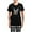 With Checker Pant, variant on CafePress - Women's Dark Pajamas - Women's Short Sleeve Print T-Shirt and Pants Dark Cotton Pajama Set