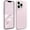 Ice Pink, variant on Compatible with iPhone 13 Pro Max Case, [Military Shockproof Protection] Silicone Phone Case Anti-Scratch Soft Microfiber Lining Flexible Bumper Case, 6.7 inch, Chocolate