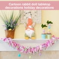 thumbnail image 5 of Decoraciones de gnomos de Pascua, muñeco de peluche de elfo, adornos de regalo de conejo, decoración del hogar, 5 of 5