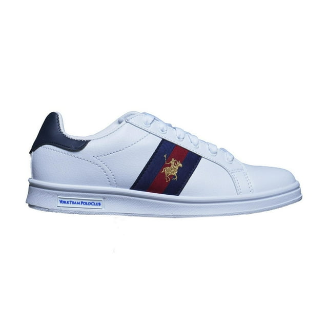 Tenis Casuales Mujer YORK TEAM POLO CLUB Dama Blanco TIPO ESCOLAR 25.5