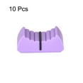 thumbnail image 3 of Uxcell Straight Slide Potentiometer Push Knob Insert Shaft 4x2mm Purple Black 10pack, 3 of 5