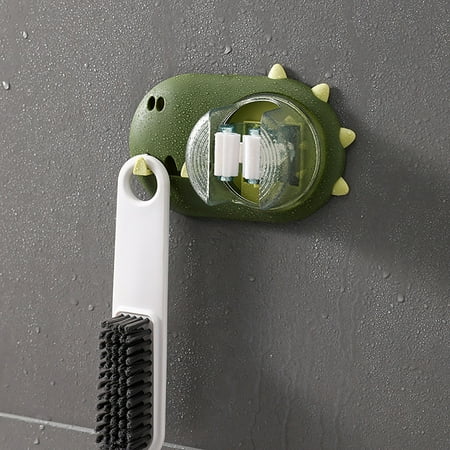 

Cartoon Mop Clip No-hole Bathroom Mop Shelf Household Wall-mounted Hook Storage Rack Multi-function