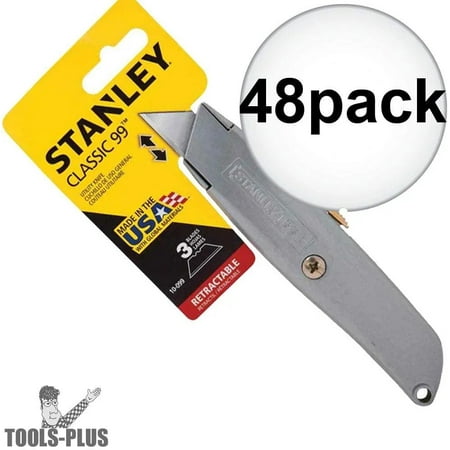 

Stanley 10-099 Classic 99 Retractable Utility Knife 48-Pack